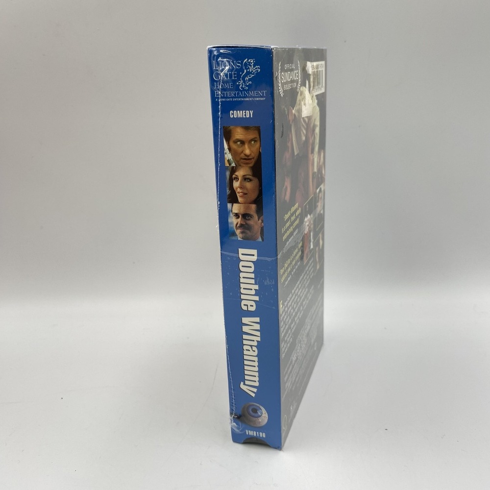 Vintage 2001 Double Whammy VHS Tom DiCillo Denis Leary Sealed Brand New Comedy - Picture 4 of 6